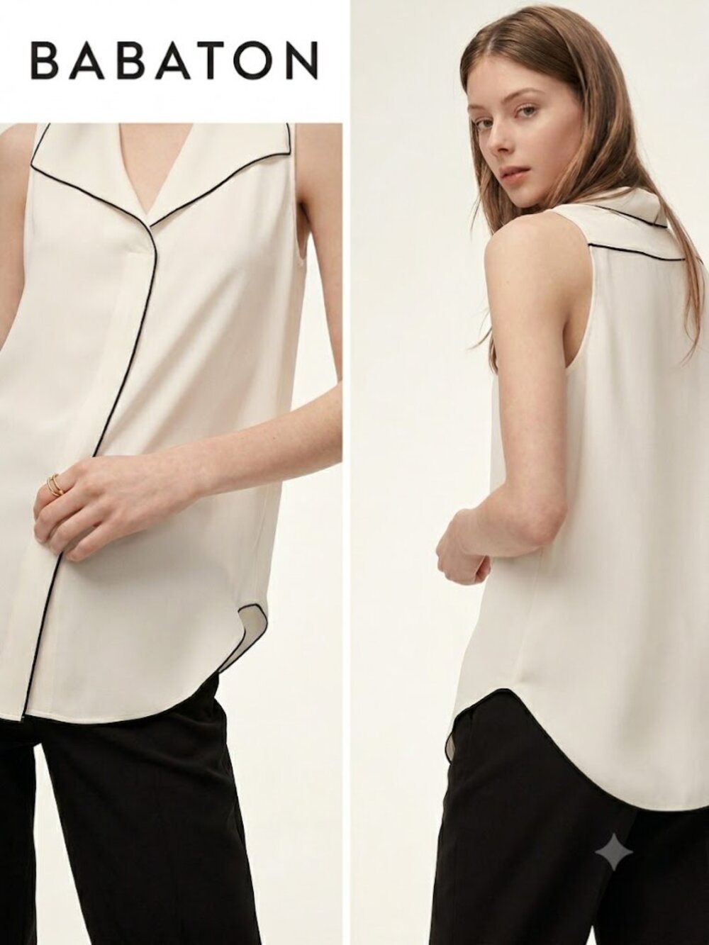 BNWT - Babaton by Aritzia Camilo Sleeveless Blouse - Size M